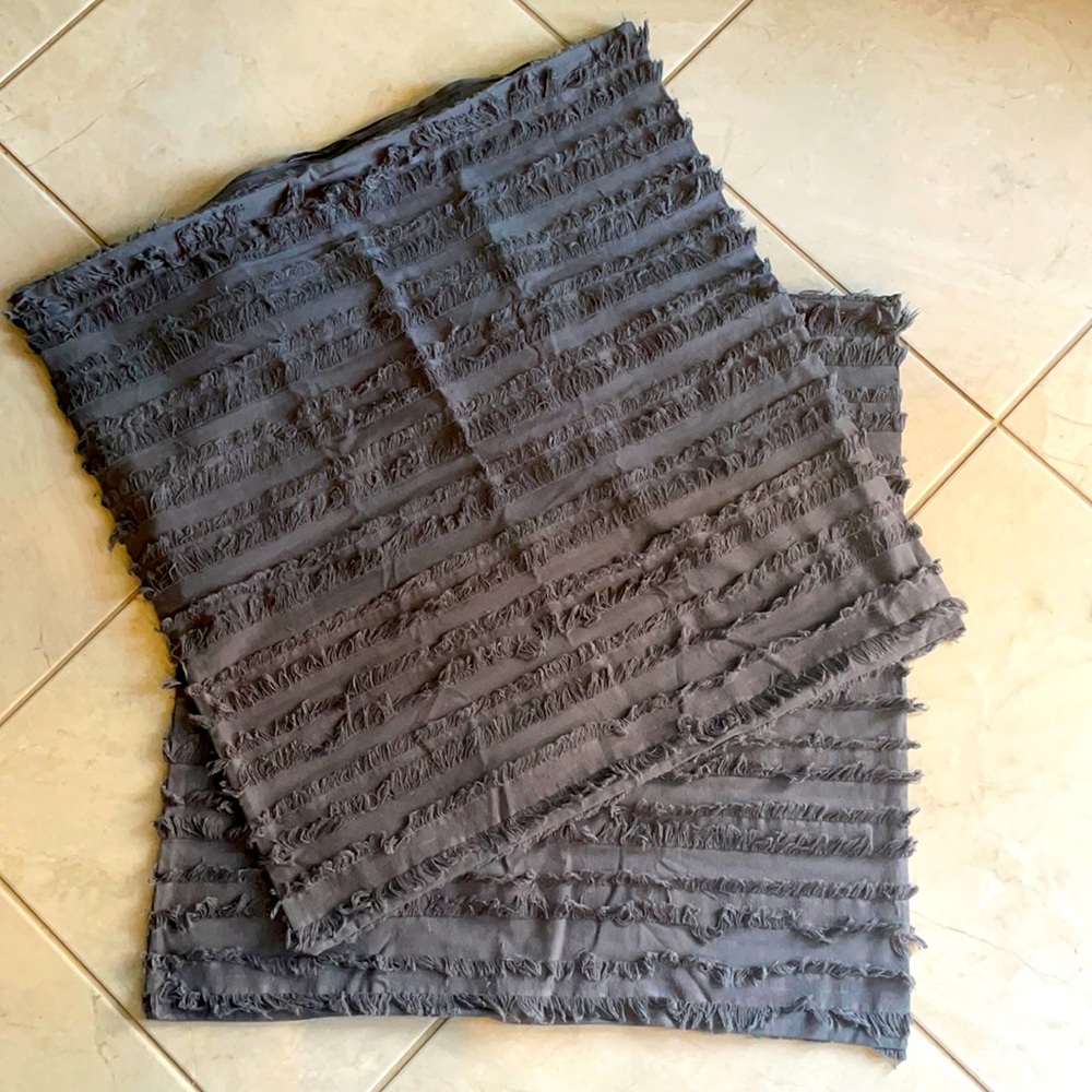 Dark Gray Pillow case